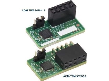 Supermicro Add-on Module AOM-TPM-9670H-S - Trusted Platform Module (TPM) 2.0