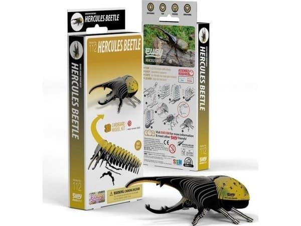 Eugy the Hercules Beetle 3D eco-pussel