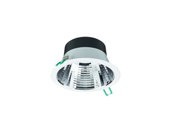 PHILIPS CoreLine downlight DN142B 1200lm/830 Ø150 9,8W hvit med alureflektor