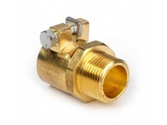 Overgangsnippel 25/2,3 mm x 3/4" PN6 til varme