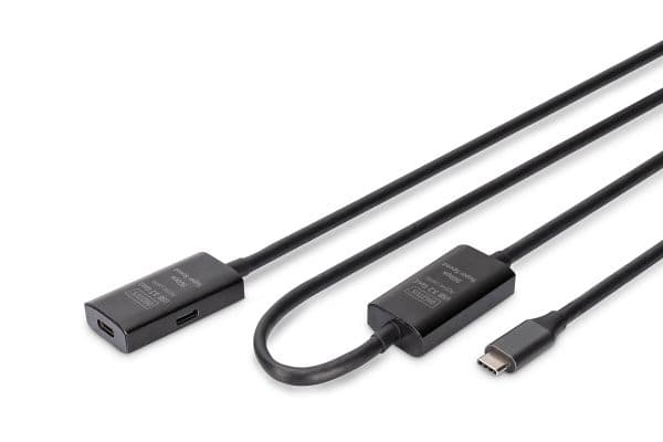 DIGITUS Active USB-C-jatkojohto 10m