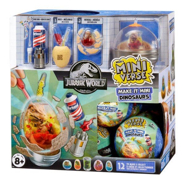 MINIVERSE Make It Mini Dinosaurs (Jurassic World) in PDQ