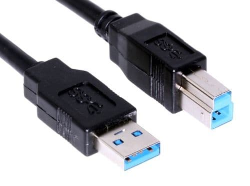 USB 3.0 A til B-kabel, 1,8 m