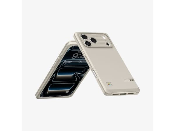 Spigen CLASSIC LS MagSafe-deksel til iPhone 17 Pro Stone