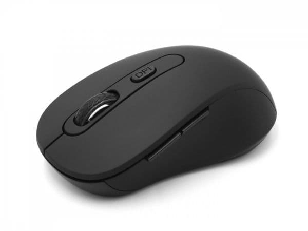 Mediatech MT1120, Molempikätinen, Optinen, Bluetooth, 1600 DPI, Musta