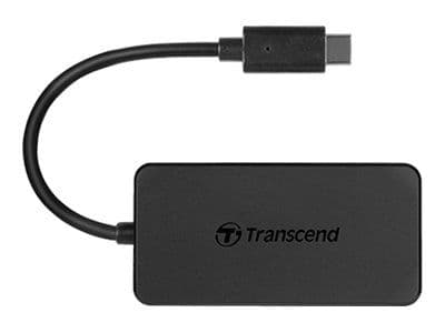 Transcend HUB2C - Hub - 4 x USB 3.1 Gen 1 - stasjonær