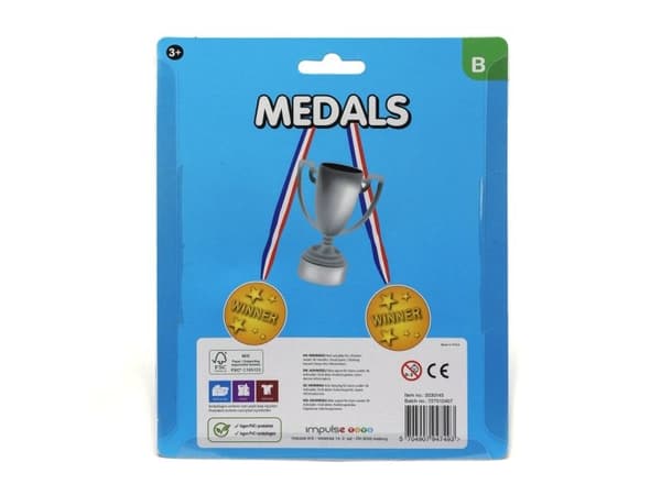Medaljer 3-pk