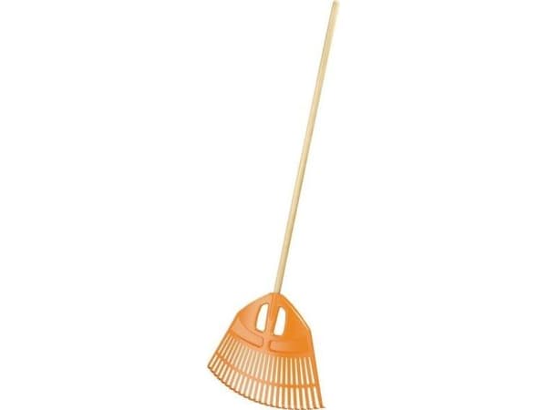 PROSPERPLAST lövräfsa i plast EXPERT orange