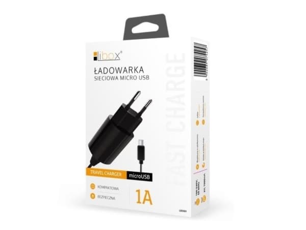 Libox LB0089, Innendørs, AC, 1 m, Sort