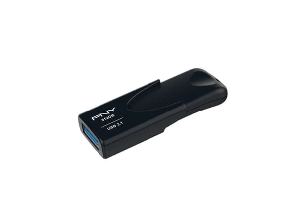 PNY Attaché 4 - USB-flashstasjon - 512 GB - USB 3.1