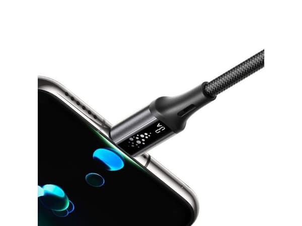 USB-kabel Joyroom S-A60 StarTalk 3A USB-A til USB-C 1,2 m, svart