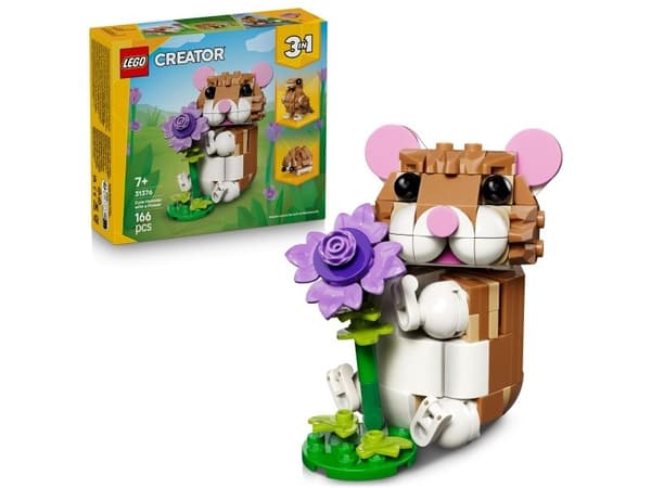 LEGO Creator 31376 Söt hamster med blomma