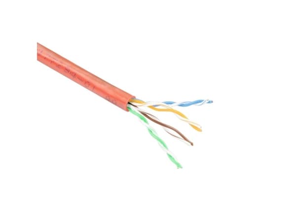ACT CAT6 U/UTP flertrådig patchkabel röd 100 m (EP850H)