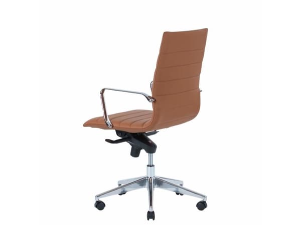 Kontorstol Prestige mellem ryg, cognac