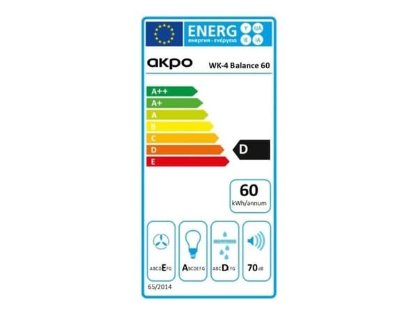 Akpo WK-4 Balance 60 hette Sort