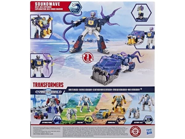 Transformers Cyberworld Soundwave Deep Sea Expl.