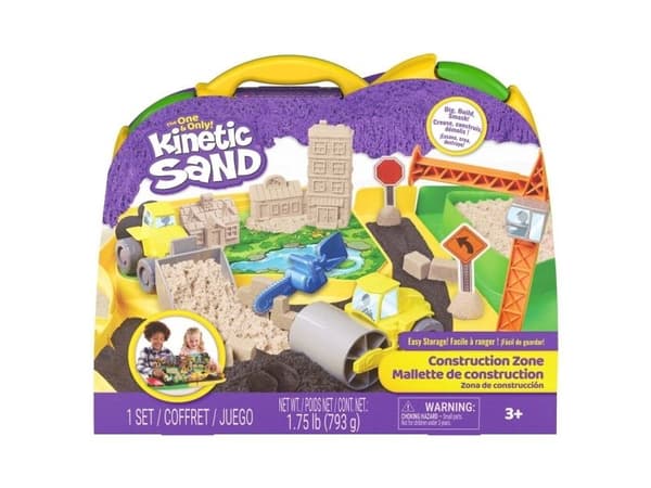 Kinetic Sand Construction Zone