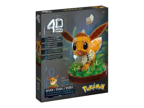 Pokémon 4D-pussel Pokémon 20 cm – Eevee