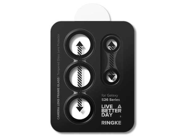Kameraramsskydd Ringke Camera Frame Protector 2-pack för Galaxy S26 Ultra (svart)