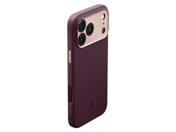 Spigen Nano Pop Mag MagSafe-deksel til iPhone 17 Pro - burgunder