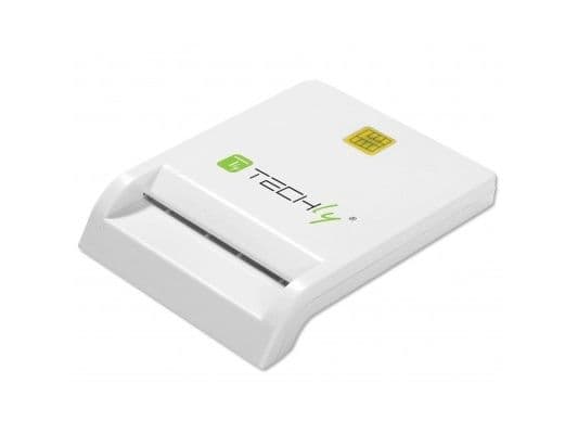 Techly USB 2.0-kortläsare / Smart Card Reader