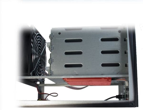 Inter-Tech IPC SC-4004 - USFF - mini ITX - ingen strömförsörjning (FlexATX) - USB