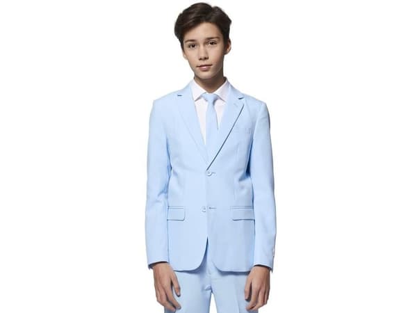 Vaaleansininen puku, teini - OppoSuit Cool Blue