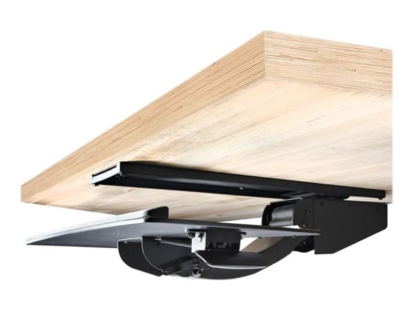 StarTech Under Desk Keyboard Tray, Full Motion & Height Adjustable Keyboard and Mouse Tray, 10" x 26" Platform, Ergonomic Sliding Computer Keyboard...