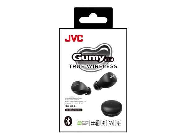 JVC HAA6TBU sort true wireless hovedtelefon