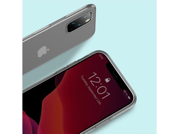 Baseus silikonfodral till iPhone 11 Pro - vit