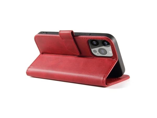 Magnetfodral med flip för Samsung Galaxy S25+ - röd