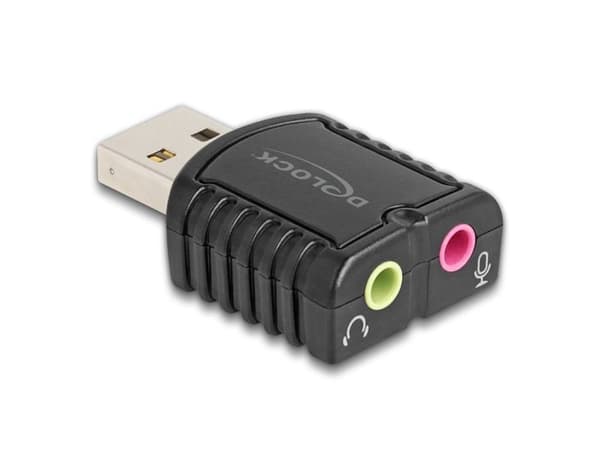 Delock - Lydkort - 24-bit - 96 kHz - mono / stereo - USB 2.0