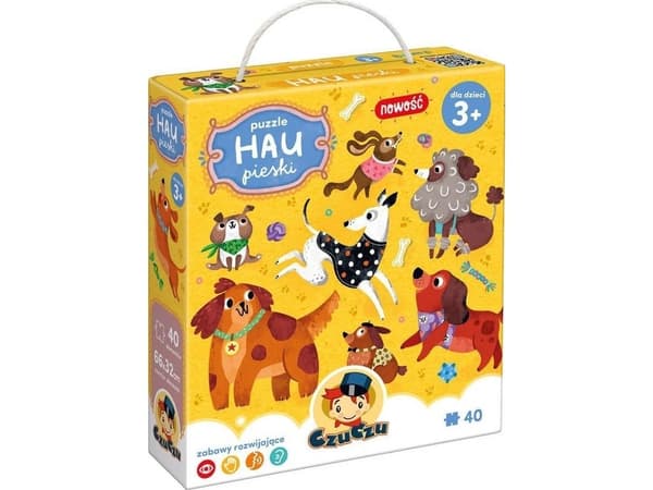 Chuchu Hau Puzzle - hundar 40 st.