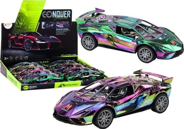Urheiluauto valot Sounds värillinen kameleontti