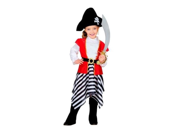 Pirat pige kostume