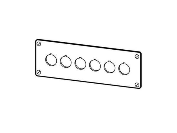 Eaton M22-E6 monteringsplatta (216547)