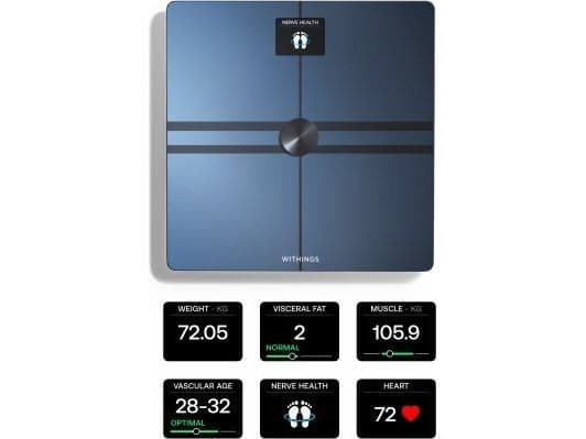 Withings Body Comp - Badrumsvåg - svart