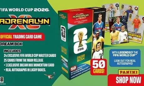 Panini World Cup 2026 Dream Box