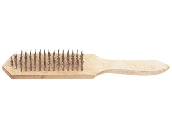 Top Tools stålborste fyraraderad 14A604