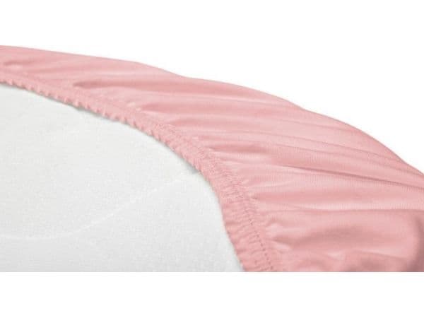 Sensillo jersey laken til vogn rosa 35x75