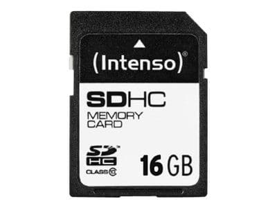 Intenso Class 10 - Flashminnekort - 16 GB - Class 10 - SDHC