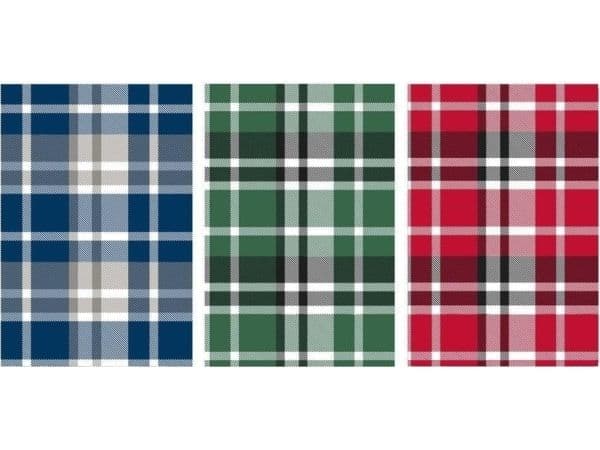 Notebook A4/60K tartan pledd (5 stk)