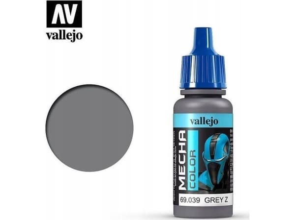 Vallejo 69.039, Grå, Akrylfärg, Vätska, 17 ml, 1 styck
