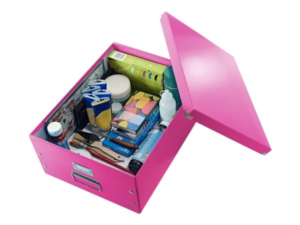 Leitz Click & Store - Lagerboks - for A3 (297 x 420 mm) - rosa