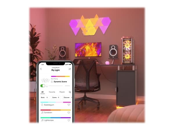 Nanoleaf NL47-0002TW-9PK, Multi, Valkoinen, AC, 9 kpl