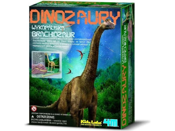 4M Lasten laboratorio: brachiosauruksen luuranko
