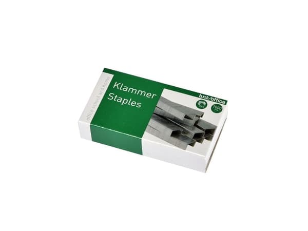Häftklamrar 24/6, 1000-pack