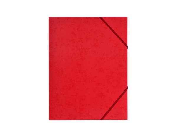 Elastikmappe, BNT Bnt/Office rød, 210x297mm, Karton/elastik - (48 stk.)