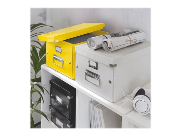 Leitz Click & Store WOW Medium - Lagerboks - for A4 (210 x 297 mm) - gul