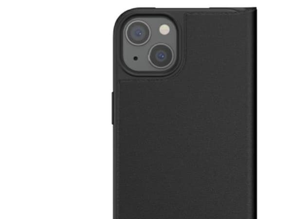 Adidas OR Booklet Case BASIC iPhone 13 6,1" svart hvit/sort hvit 47086